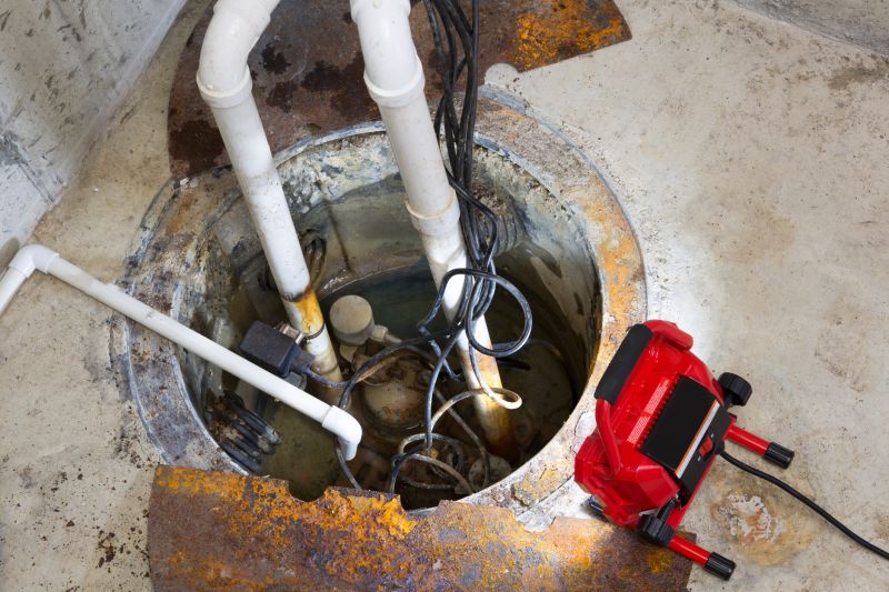 Sump Pump Installation detail